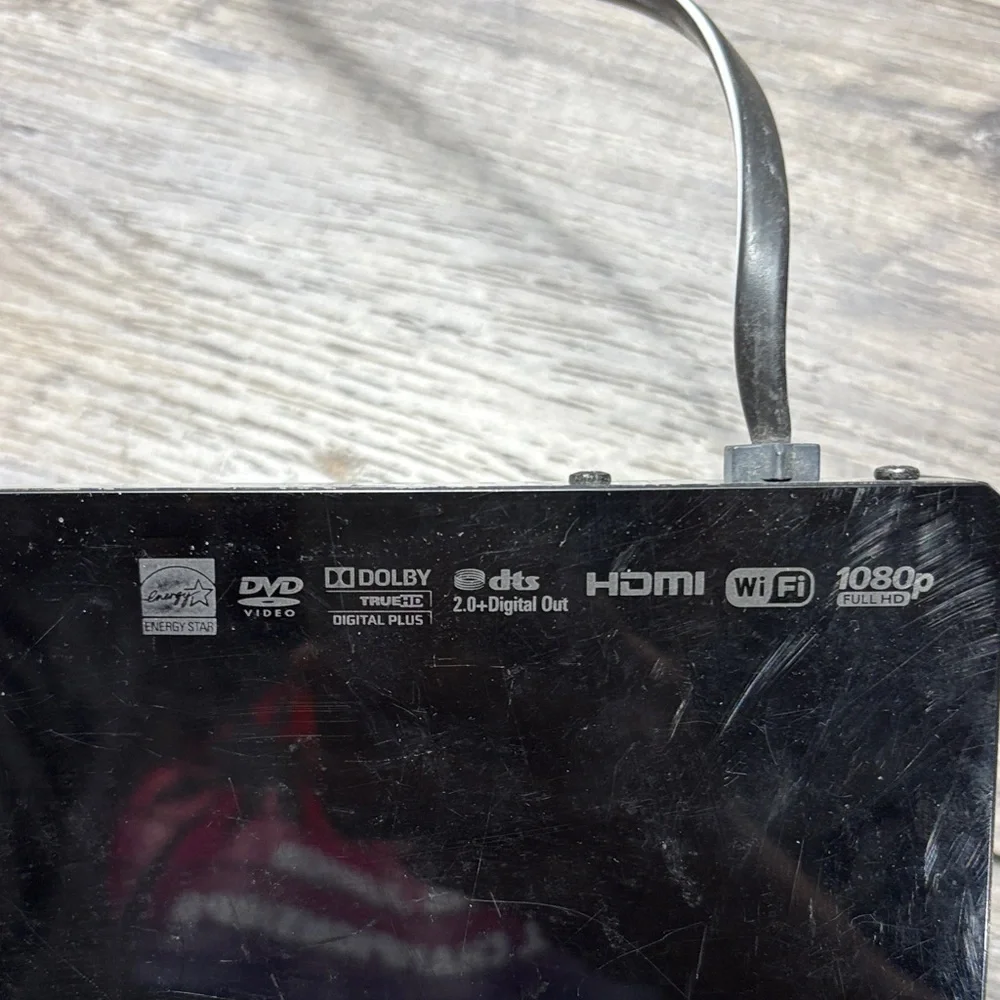 Samsung Black BluRay/DVD Media Player